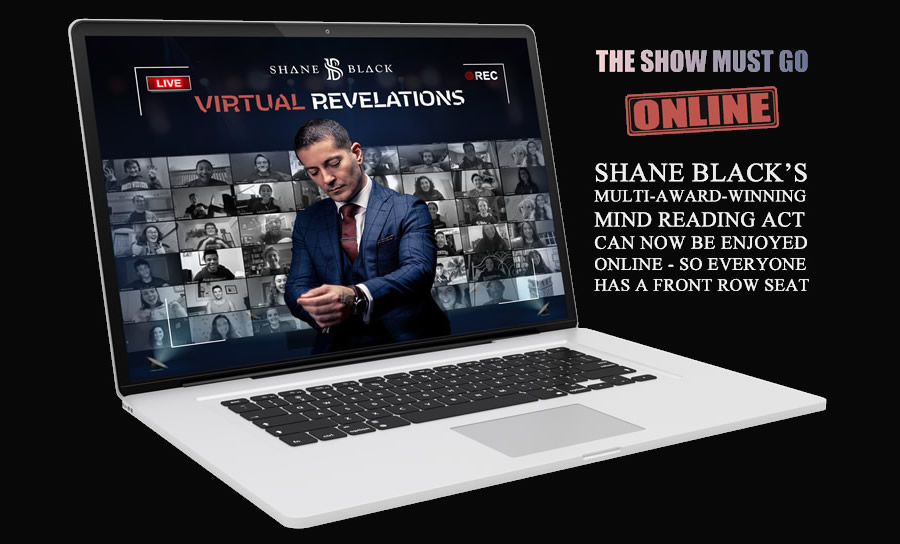 Shane Black Corporate Entertainment -Virtual Mind Reading Show