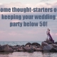 Shane Black Wedding Entertainer Blog - Keeping your guest list to 50
