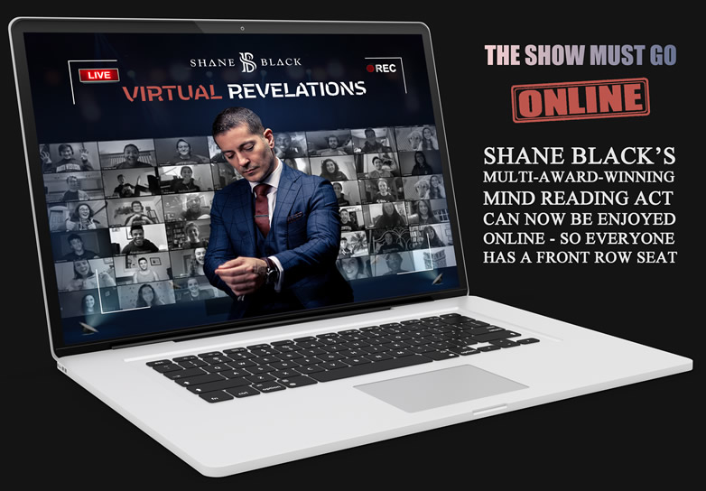 Shane Black Corporate Entertainment -Virtual Mind Reading Show