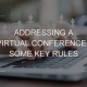Tips on addressing a virtual conference - Shane Black Magician blog