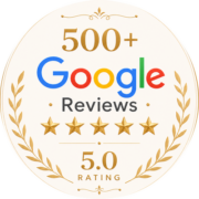 google badge 500+ reviews